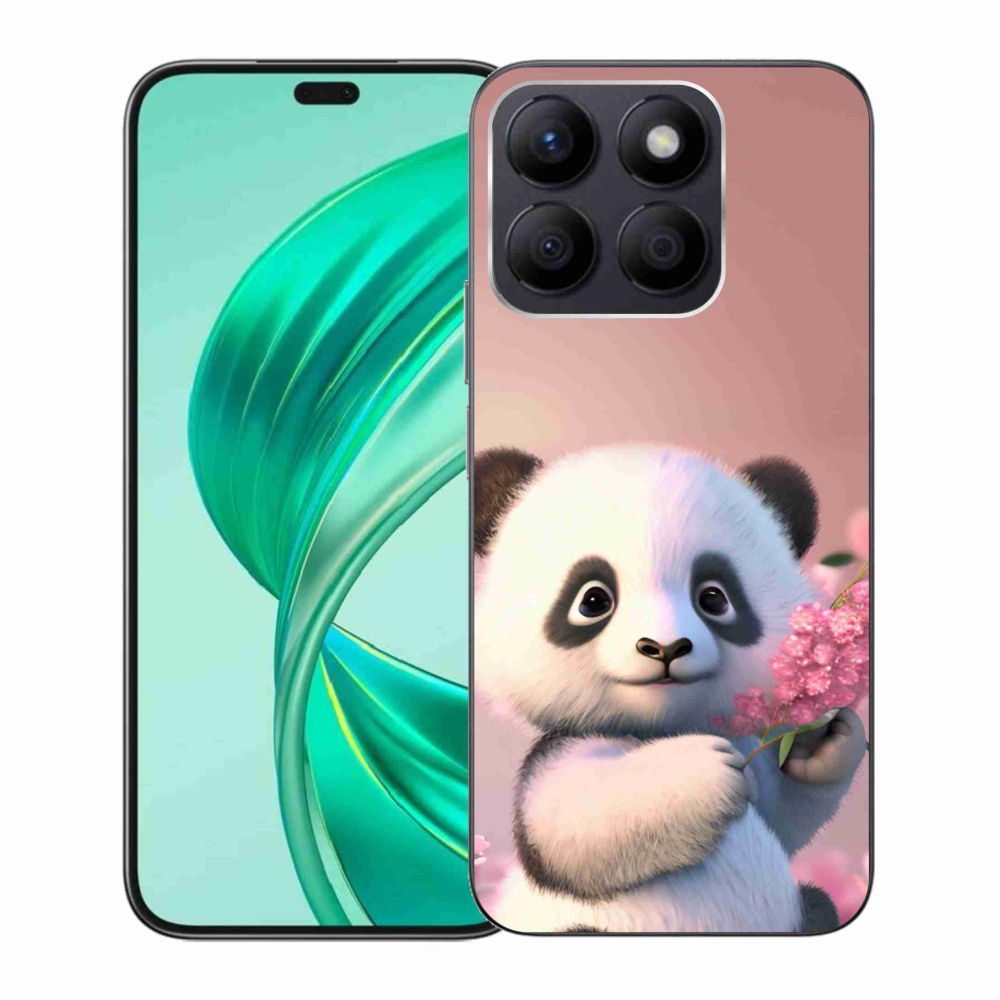 Gélový kryt mmCase na Honor X8b - roztomilá panda