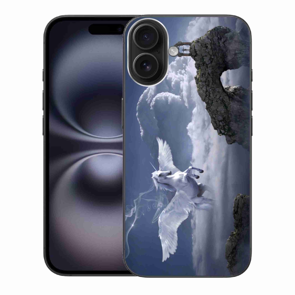 Gélový kryt mmCase na iPhone 16 Plus - pegas