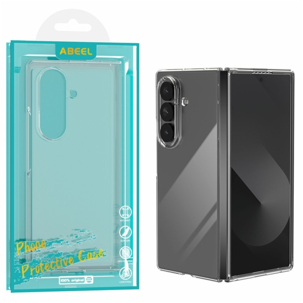 Plastový kryt na Samsung Galaxy Z Fold7 5G - priehľadný