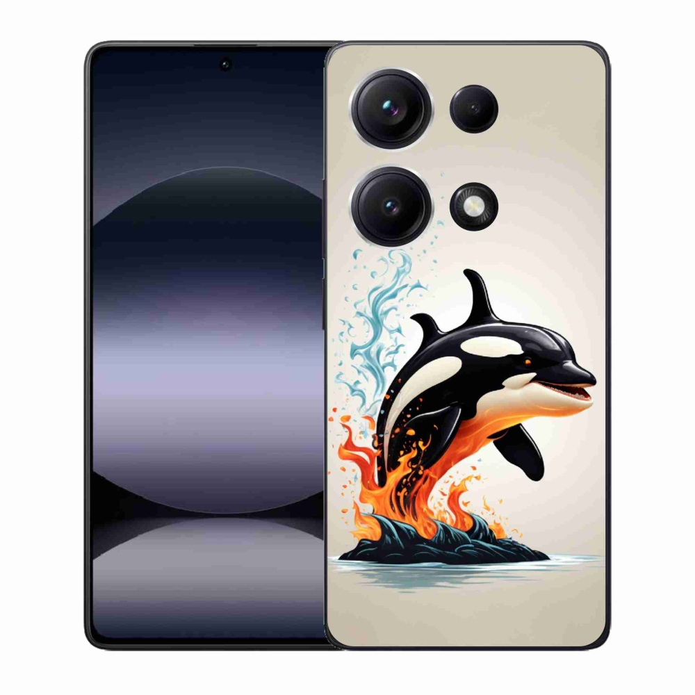 Gélový kryt mmCase na Xiaomi Redmi Note 14S - kosatka