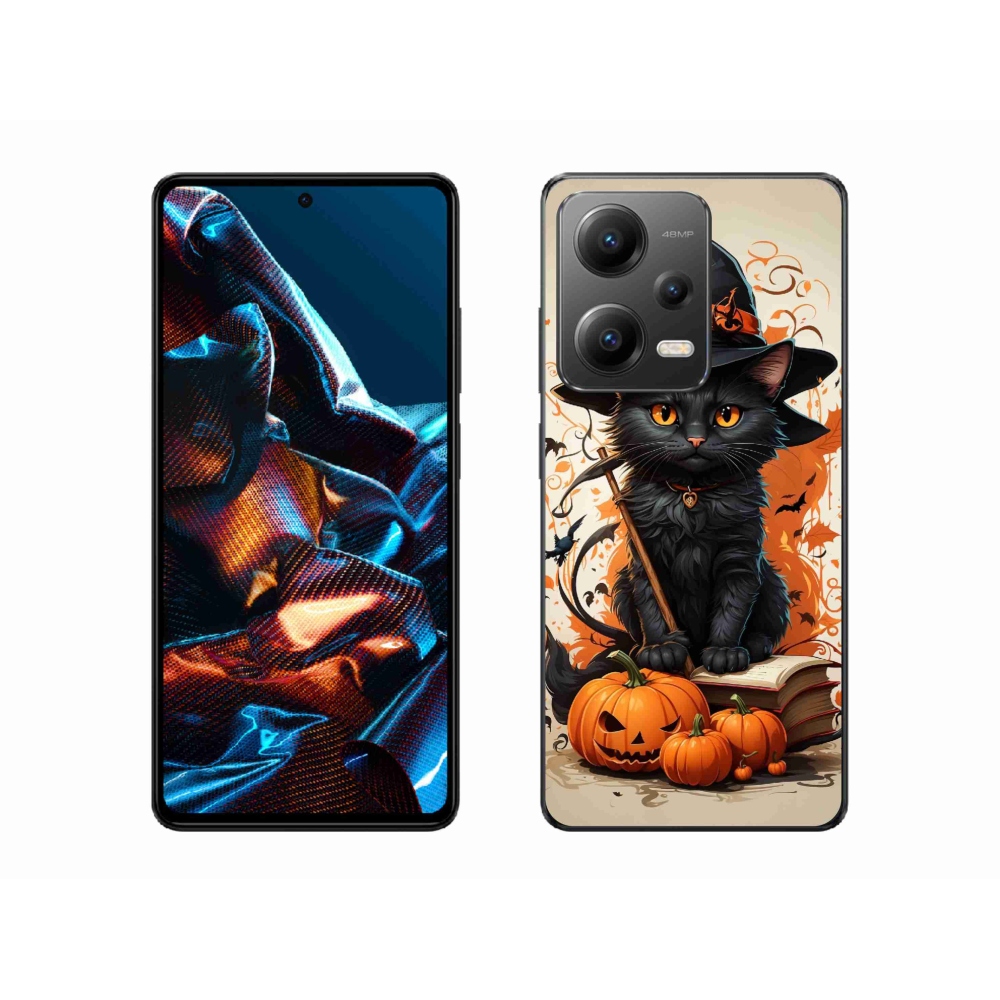 Gélový kryt mmCase na Xiaomi Redmi Note 12 Pro 5G - kocúr čarodejník