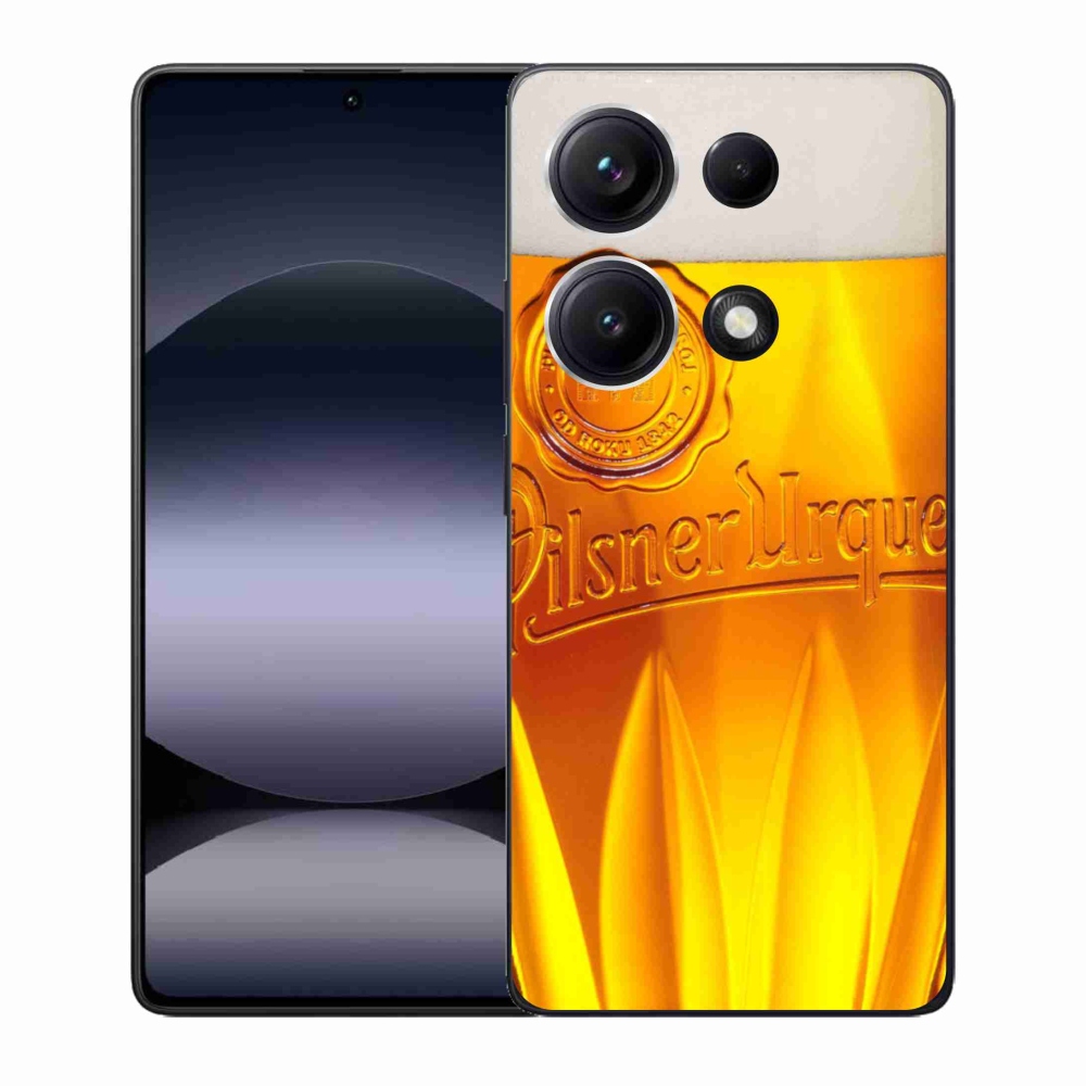 Gélový kryt mmCase na Xiaomi Redmi Note 14S - pivo