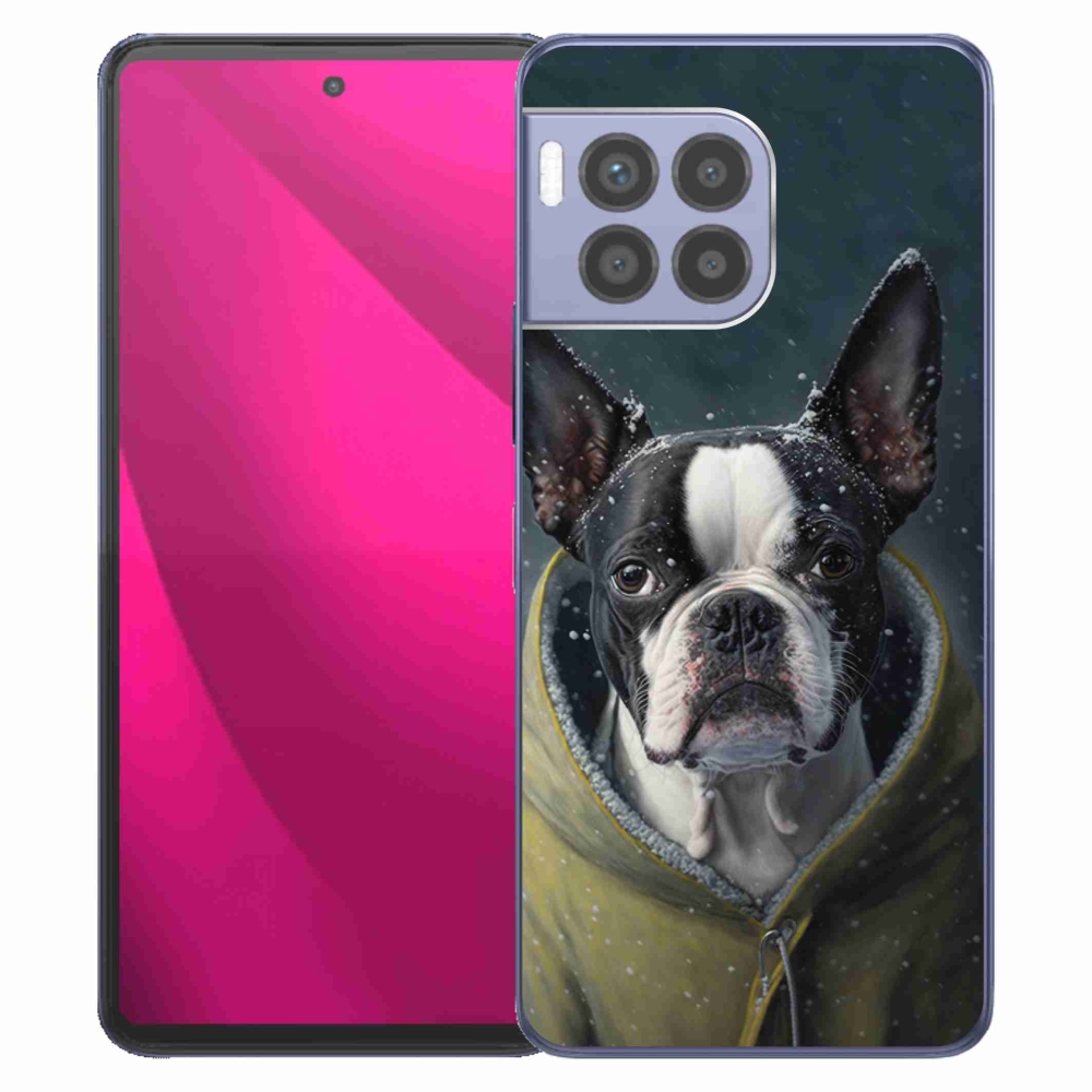 Gélový kryt mmCase na T-Mobile T Phone 2 Pro - buldoček