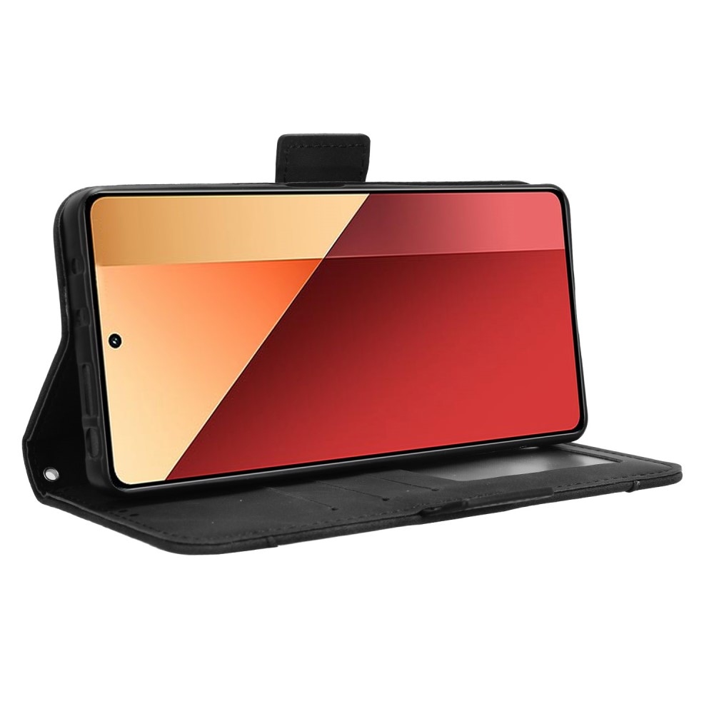 Cards knižkové púzdro na Xiaomi Redmi Note 14S/Note 13 Pro 4G/Poco M6 Pro - čierne