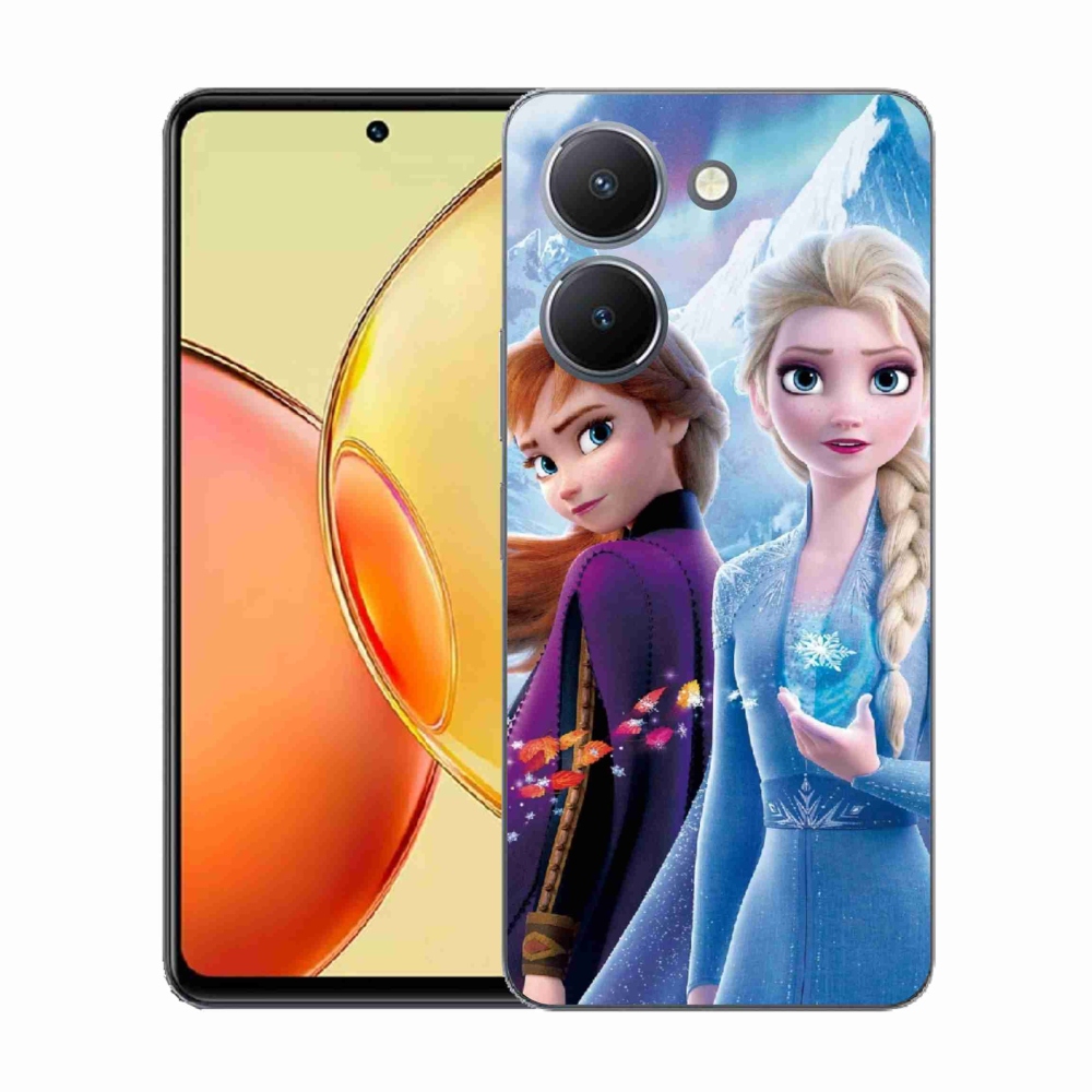 Gélový kryt mmCase na Vivo Y36 - ľadové kráľovstvo 3