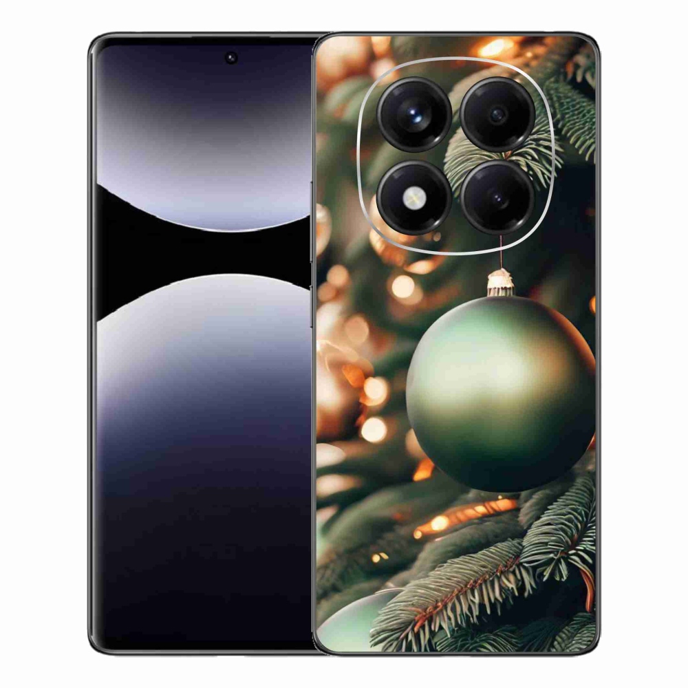 Gélový kryt mmCase na Xiaomi Redmi Note 14 Pro - vianočné ozdoby 1