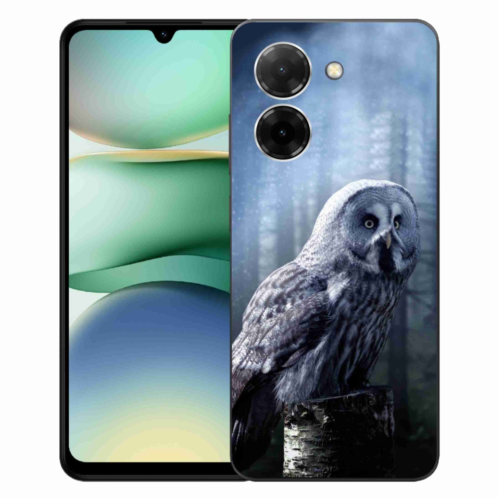 Gélový kryt mmCase na Xiaomi Redmi A5 (171.7x77.8x8.3mm) - sova