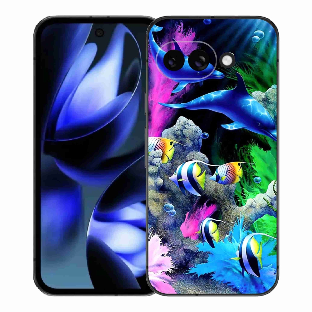 Gélový kryt mmCase na Google Pixel 9a - morský svet