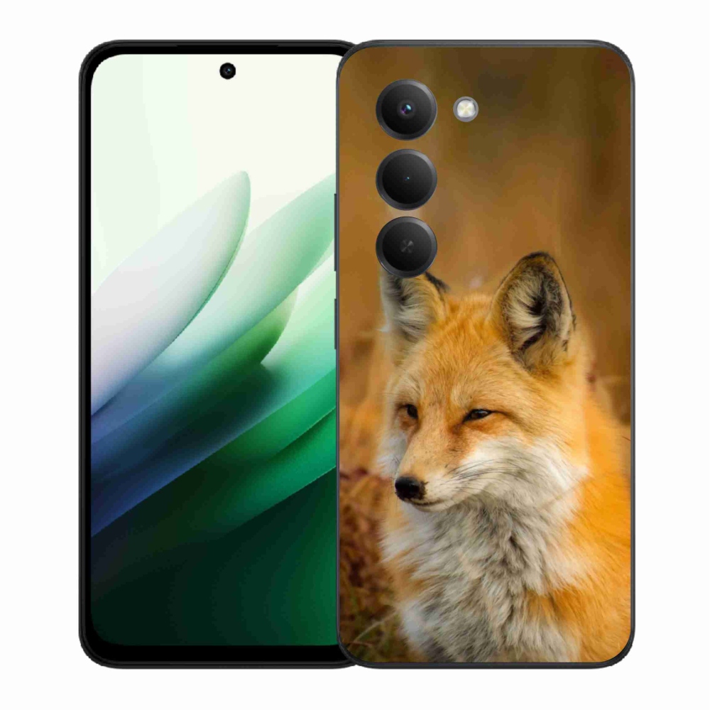 Gélový kryt mmCase na Xiaomi Redmi 15 5G (169mm) - líška