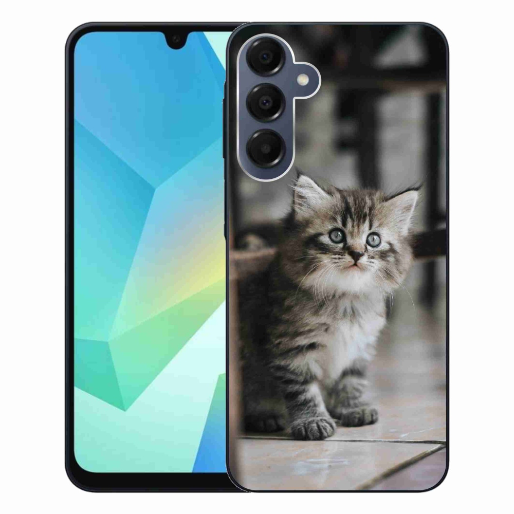 Gélový kryt mmCase na Samsung Galaxy A16 4G/5G - mačiatko