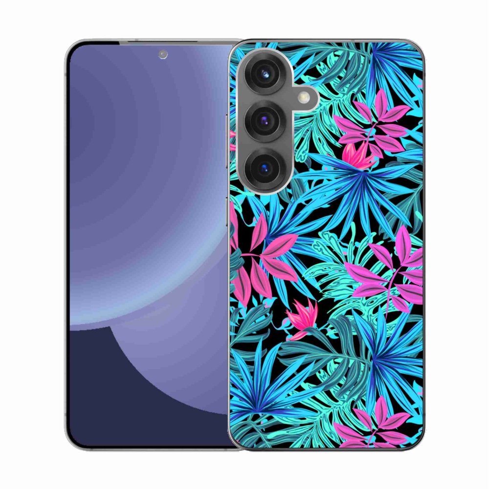 Gélový kryt mmCase na Samsung Galaxy S25 - kvety 3