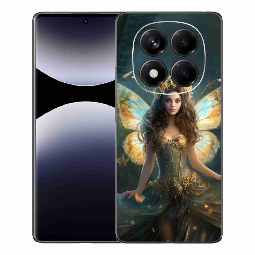 Gélový kryt mmCase na Xiaomi Redmi Note 14 Pro - motýlia žena