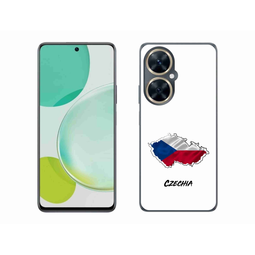 Gélový kryt mmCase na Huawei Nova 11i - Czechia biele pozadie