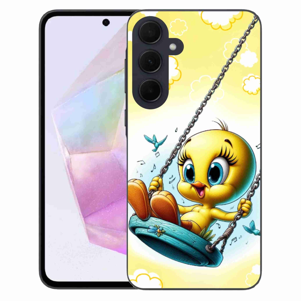 Gélový kryt mmCase na Samsung Galaxy A35 5G - tweety