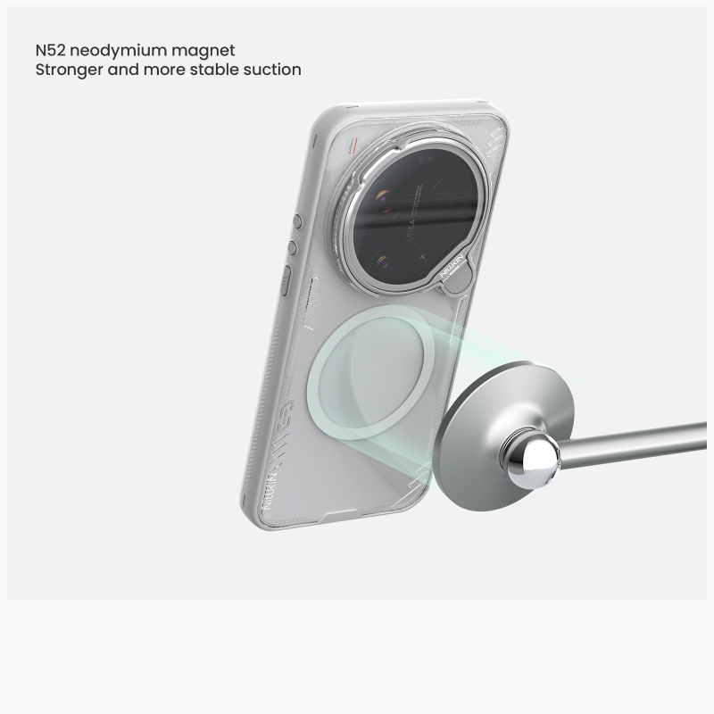 Nillkin Iceblade Prop Magnetický kryt pre Xiaomi 17 Ultra Dark Night Black