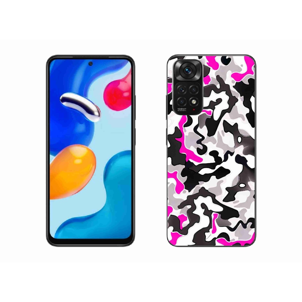 Gélový kryt mmCase na Xiaomi Redmi Note 11 4G - maskáčový vzor 5