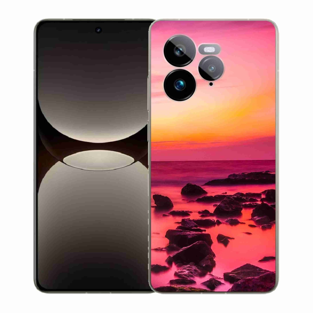 Gélový kryt mmCase na Realme GT 7 Pro 5G - more a žiara