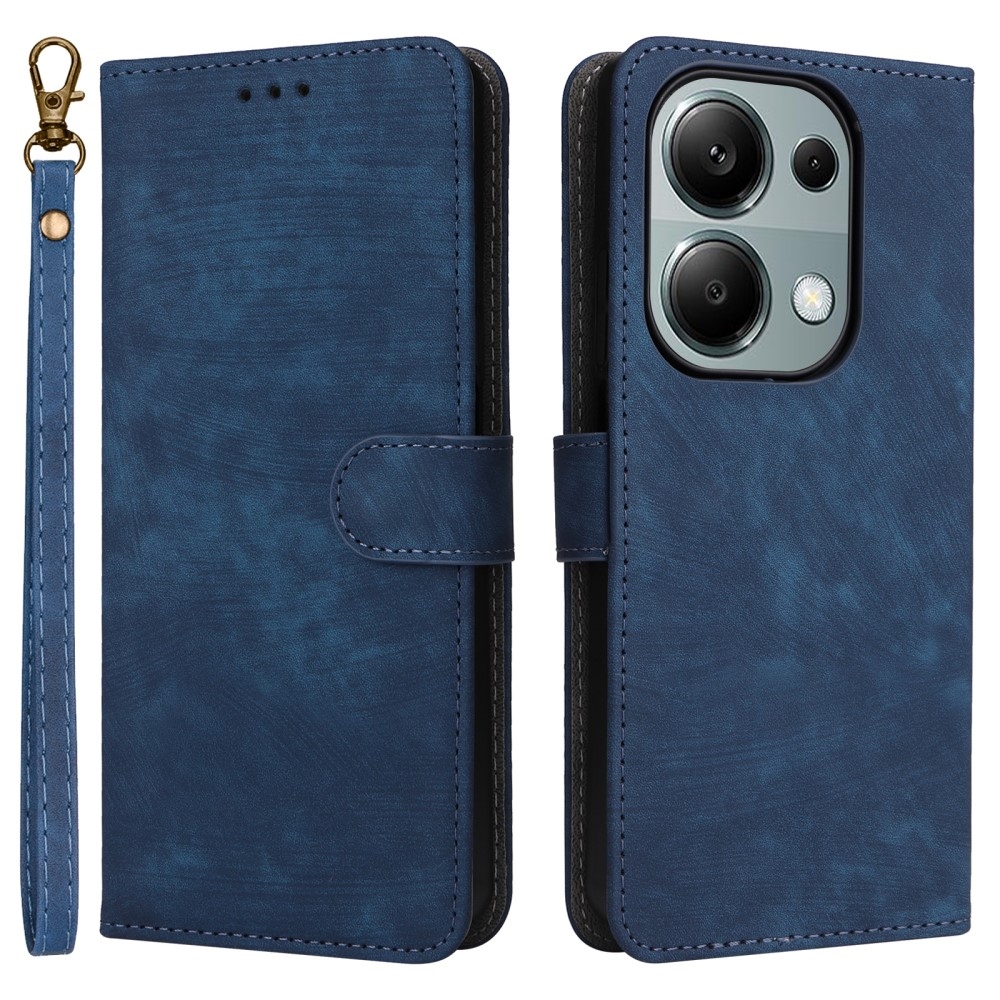 RFID knižkové puzdro na Xiaomi Redmi Note 14S/Note 13 Pro 4G/Poco M6 Pro - modré