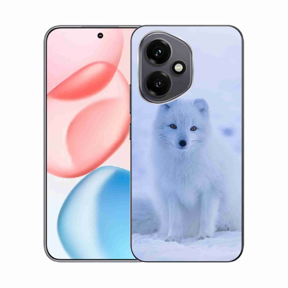 Gélový kryt mmCase na Honor 400 - polárna líška