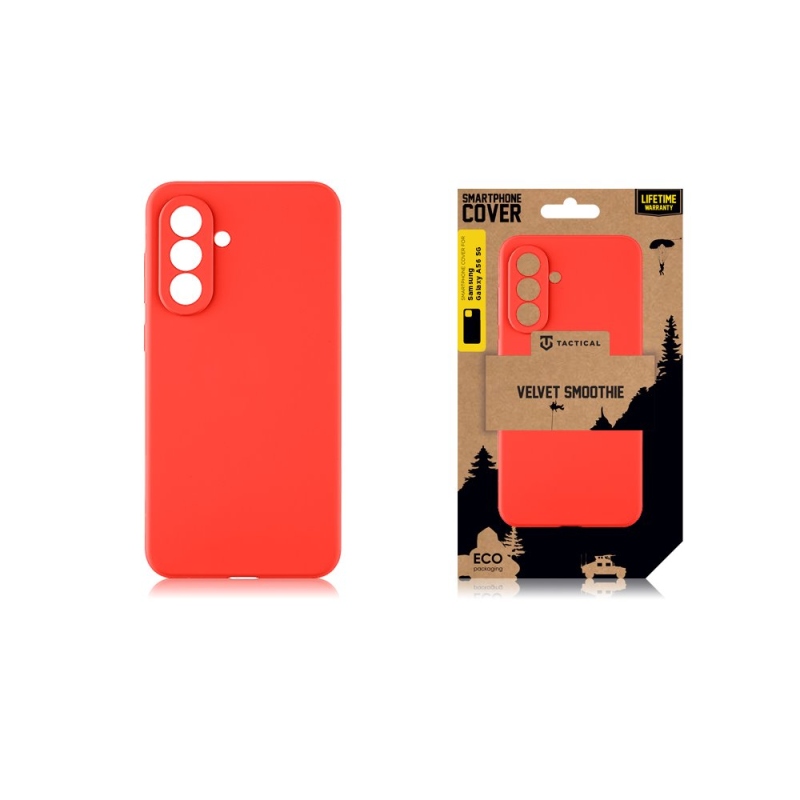 Tactical Velvet Smoothie Kryt pre Samsung Galaxy A56 5G Chilli