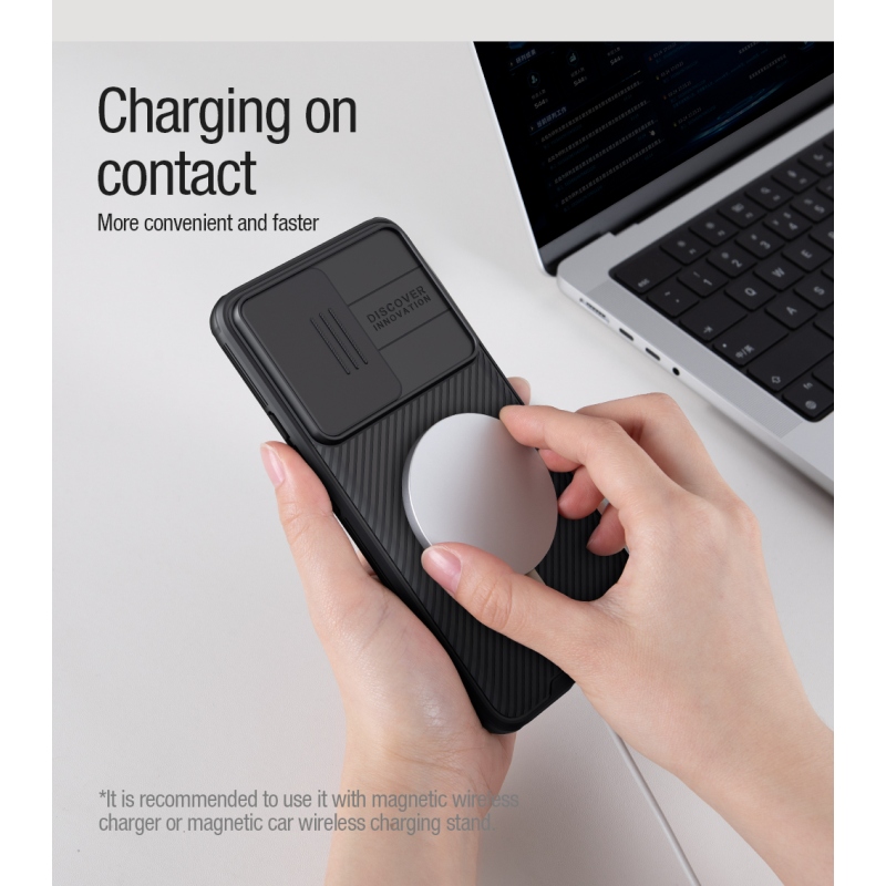 Nillkin CamShield PRO Magnetic Zadný Kryt pre Poco F5 Pro 5G Black