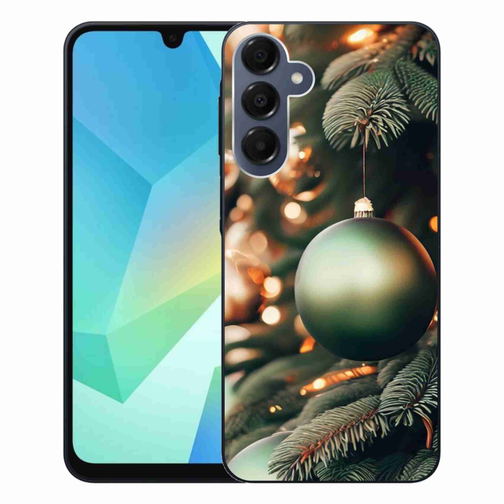 Gélový kryt mmCase na Samsung Galaxy A16 4G/5G - vianočné ozdoby 1