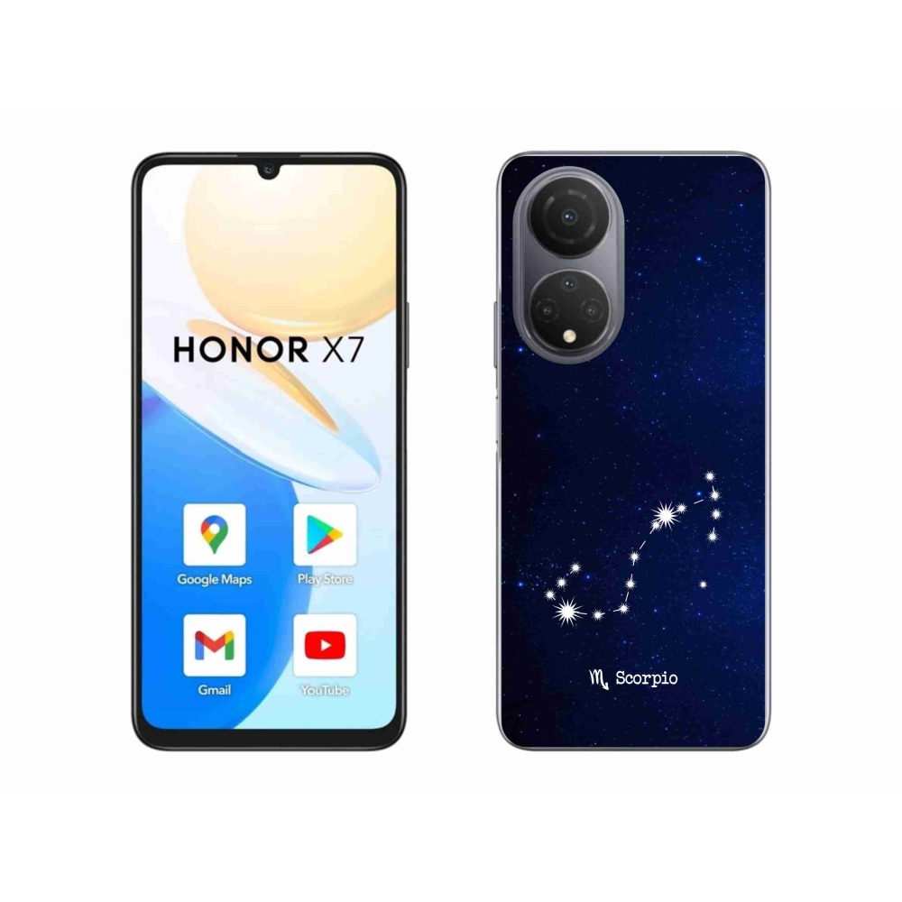 Gélový kryt mmCase na Honor X7 - súhvezdie Škorpióna
