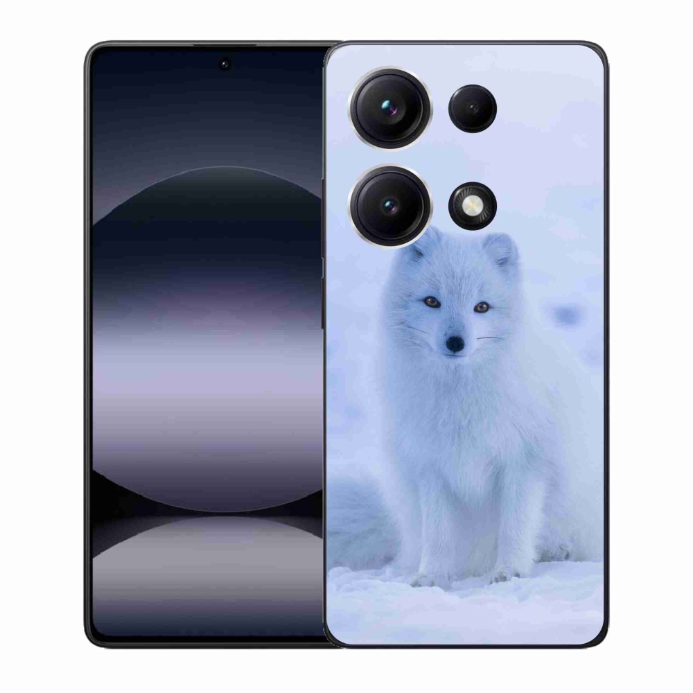Gélový kryt mmCase na Xiaomi Redmi Note 14S - polárna líška