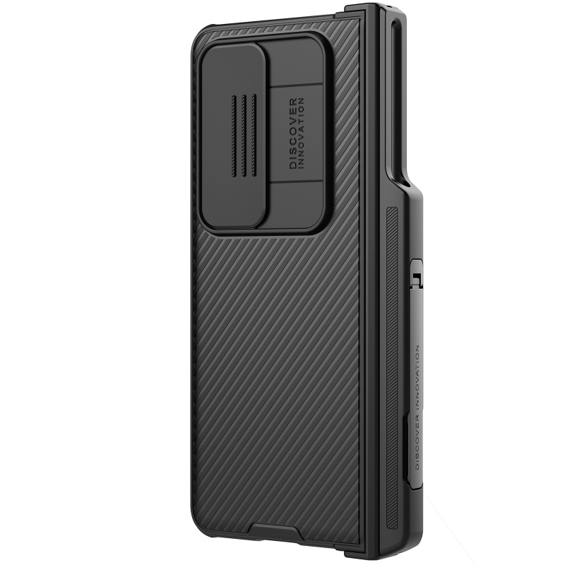 Nillkin CamShield PRE Slot+Stand Zadný Kryt pre Samsung Galaxy Z Fold 4 5G Black