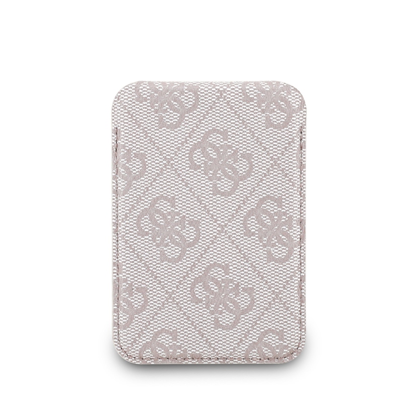 Guess 4G Metal Logo MagSafe Cardslot Peňaženka so Stojanom Pink
