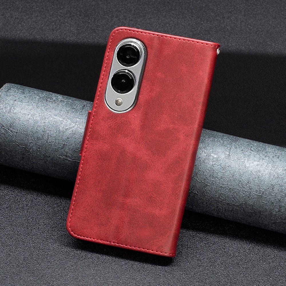 Case knižkové púzdro na Samsung Galaxy S25 Edge - červené
