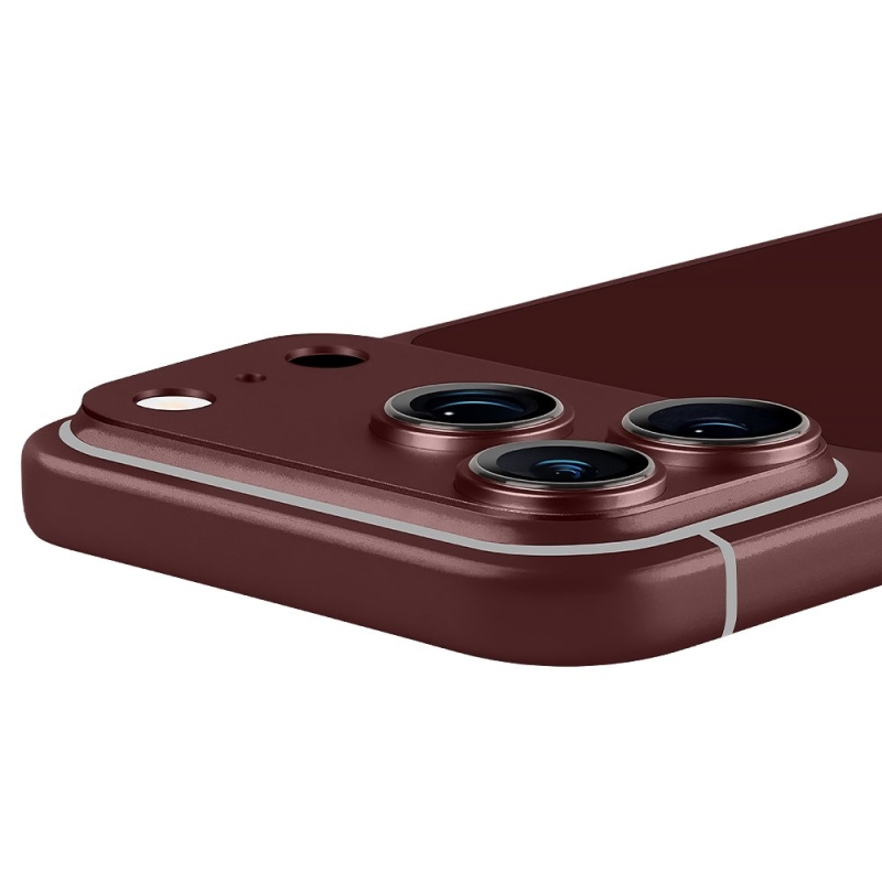 OBAL:ME Camera Island Ochrana objektívu pre Apple iPhone 18 Pro Dark Cherry