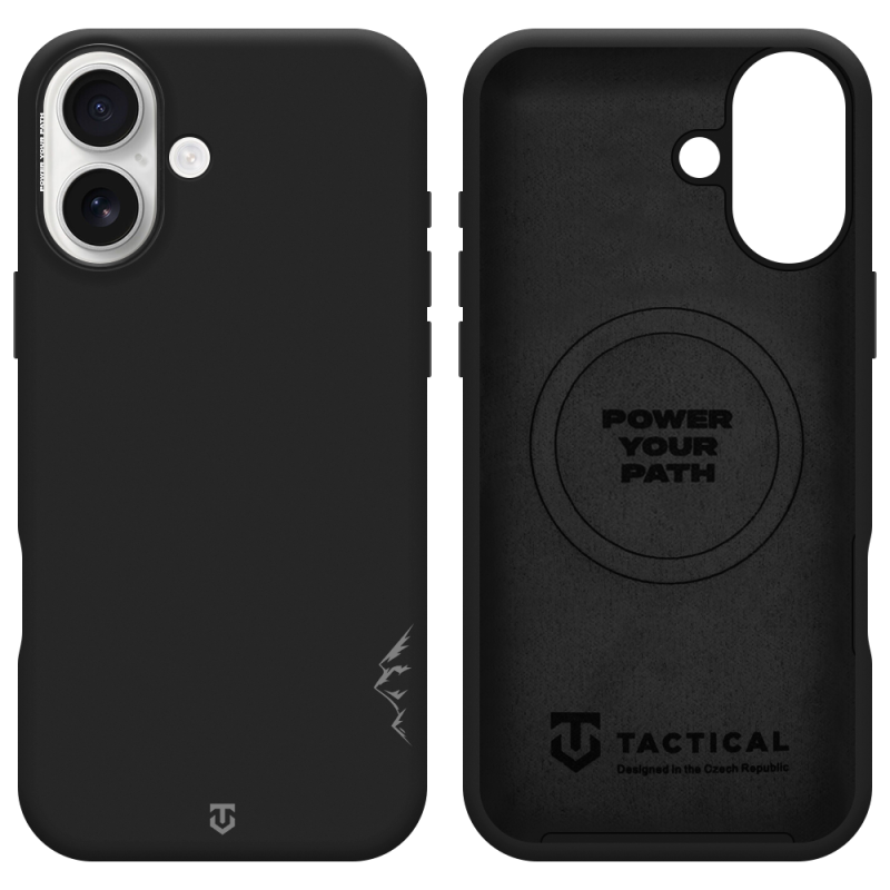 Tactical MagForce Velvet Smoothie 2.0 – puzdro pre Apple iPhone 16 v farbe Asphalt