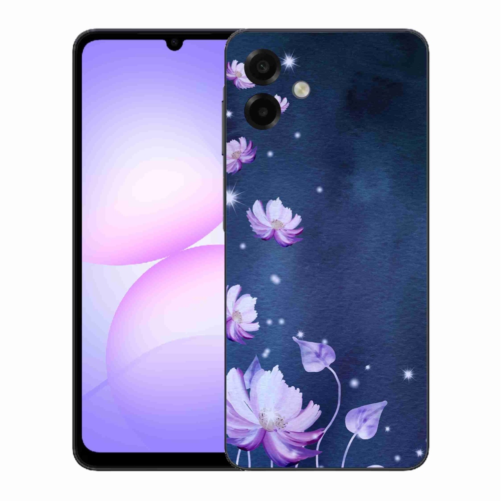 Gélový kryt mmCase na Samsung Galaxy A07 4G - padajúce kvety