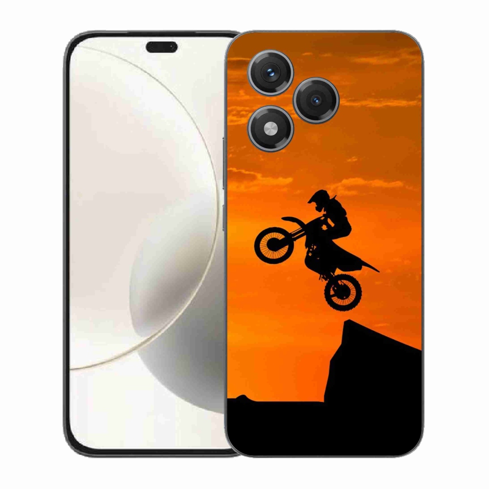 Gélový kryt mmCase na Honor 400 Lite - motocross