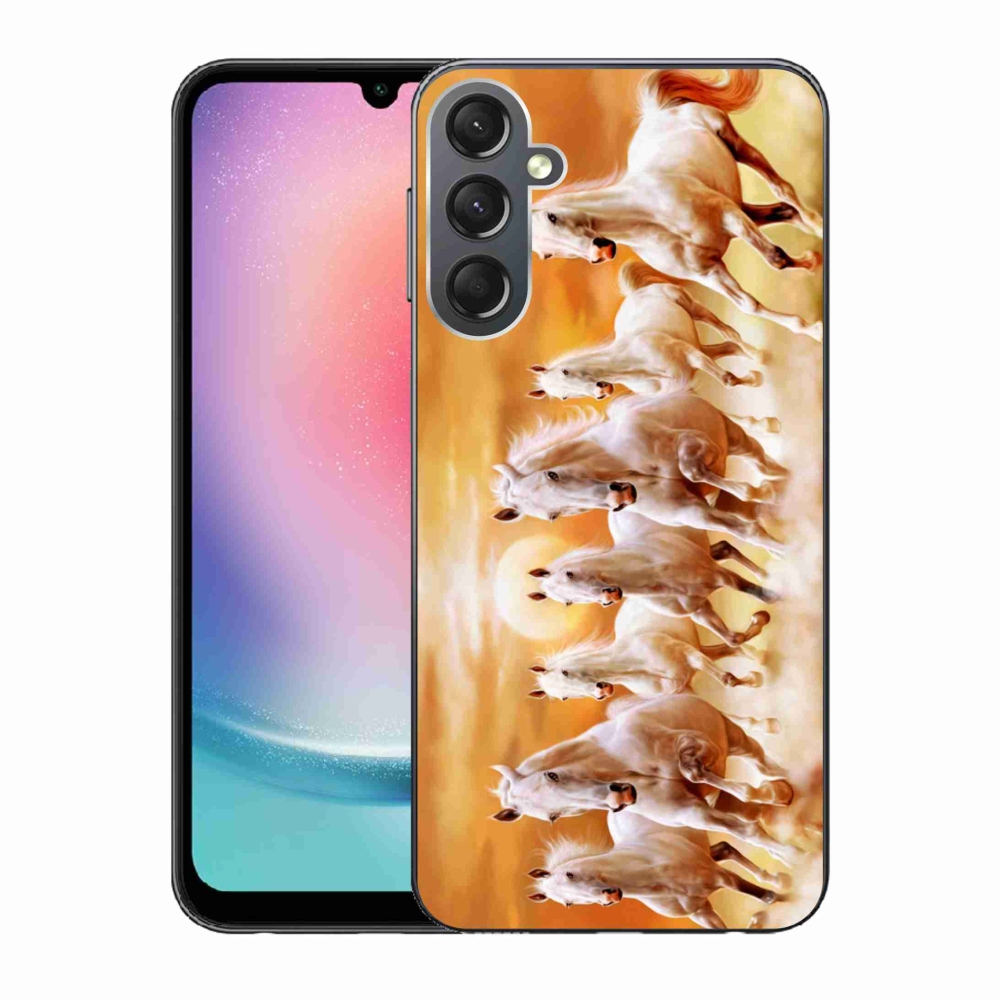 Gélový obal mmCase na Samsung Galaxy A24 - kone 2