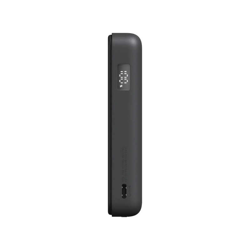 Magnetická powerbanka Xiaomi 33 W, 10 000 mAh s integrovaným káblom USB-C a stojanom, sivá