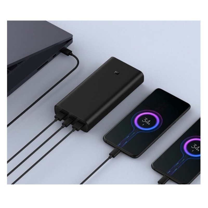 Xiaomi Mi Powerbanka 3 Fast Charge 20000mAh GL Black