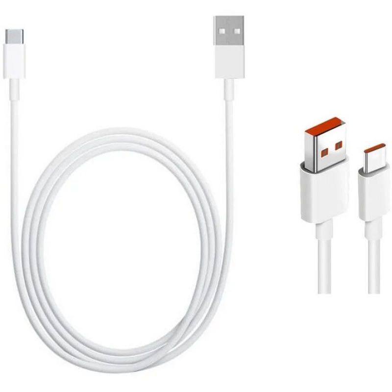 Xiaomi Original USB-C Dátový Kábel 5A 1m White (Bulk)