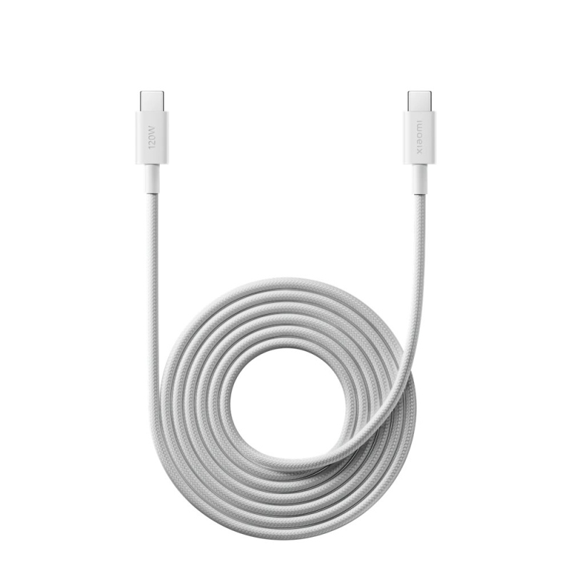 Xiaomi Original USB-C/USB-C Dátový Kábel 6A 2m White