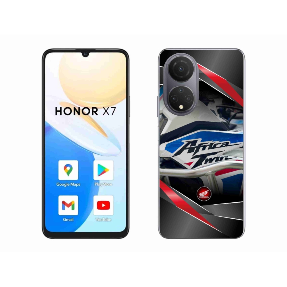 Gélový kryt mmCase na Honor X7 - motorka honda
