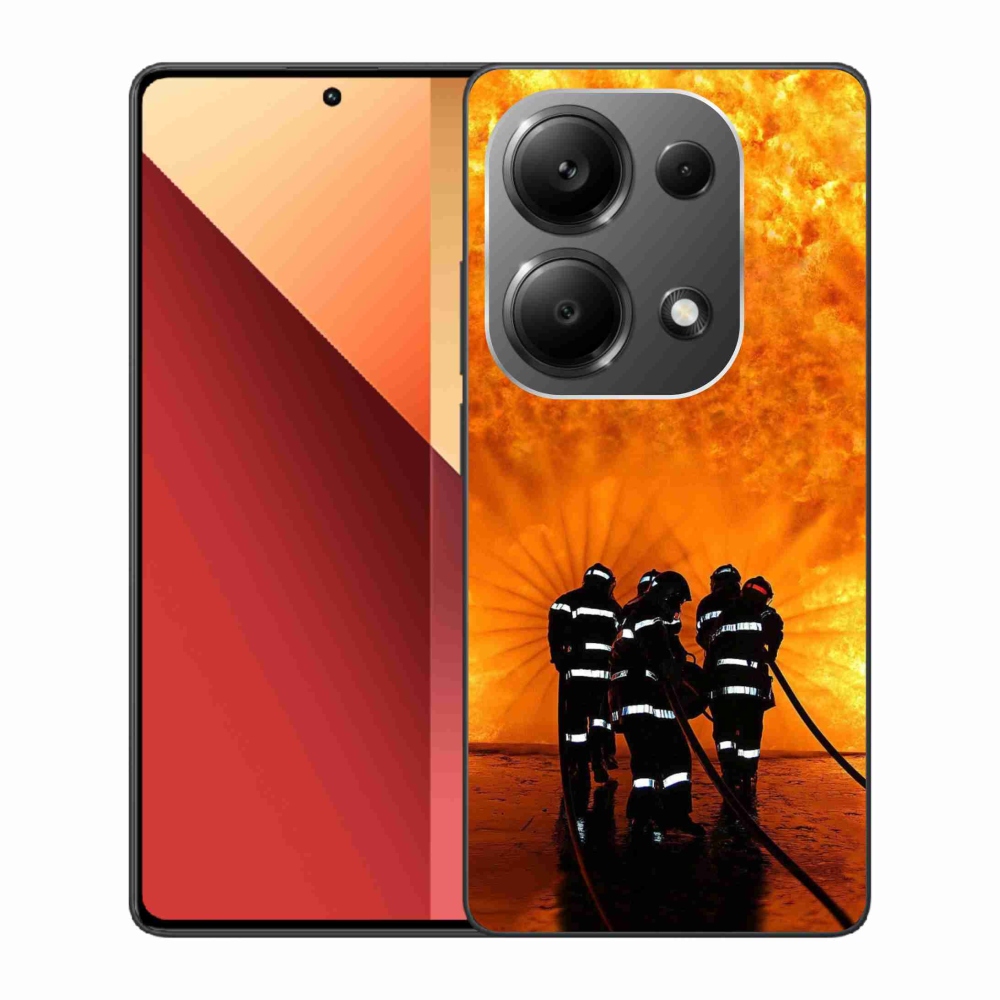 Gélový kryt mmCase na Xiaomi Redmi Note 13 Pro 4G/Poco M6 Pro - požiar