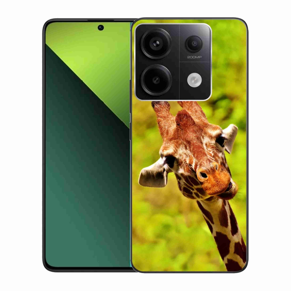 Gélový kryt mmCase na Xiaomi Redmi Note 13 Pro 5G/Poco X6 5G - žirafa