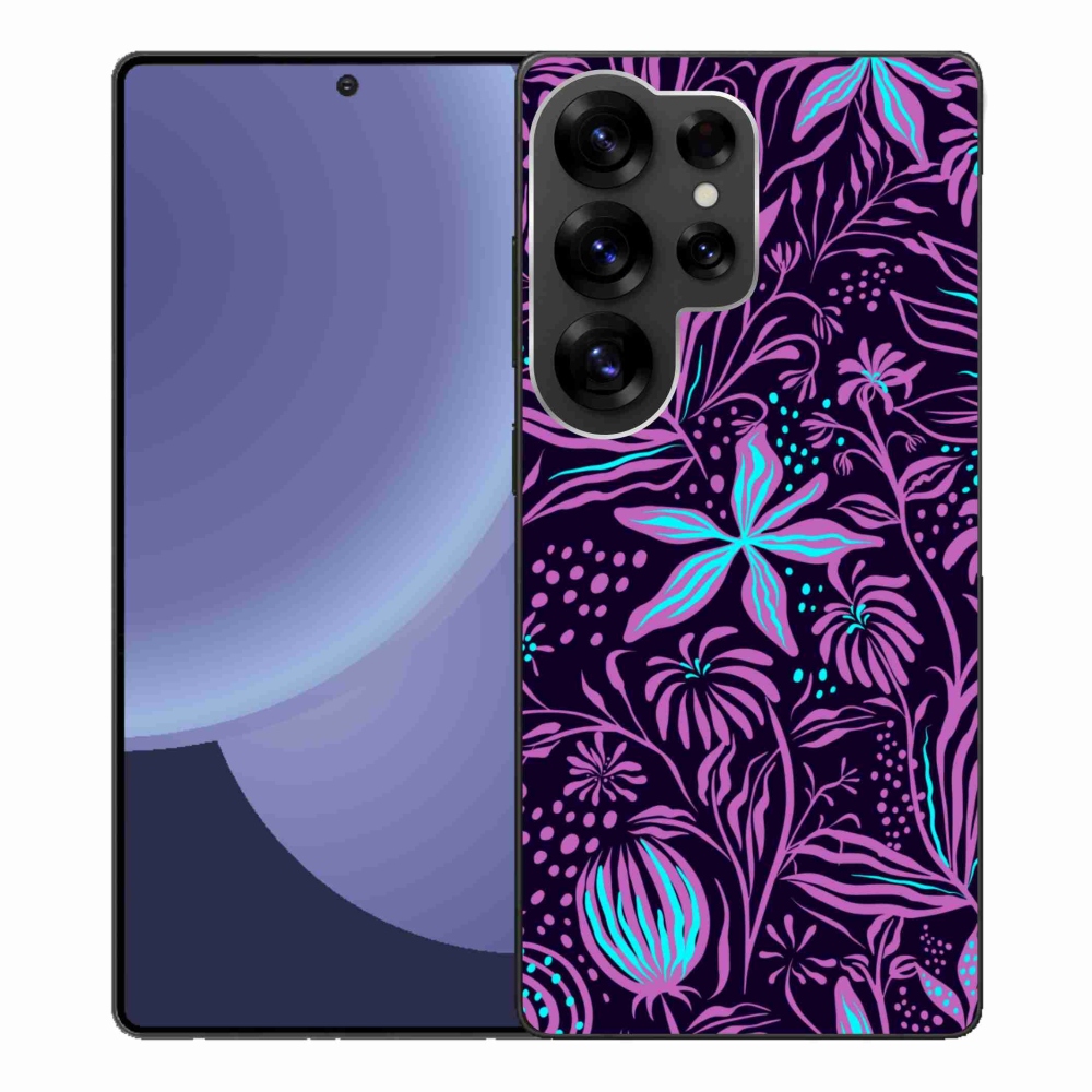Gélový kryt mmCase na Samsung Galaxy S25 Ultra - kvety 2
