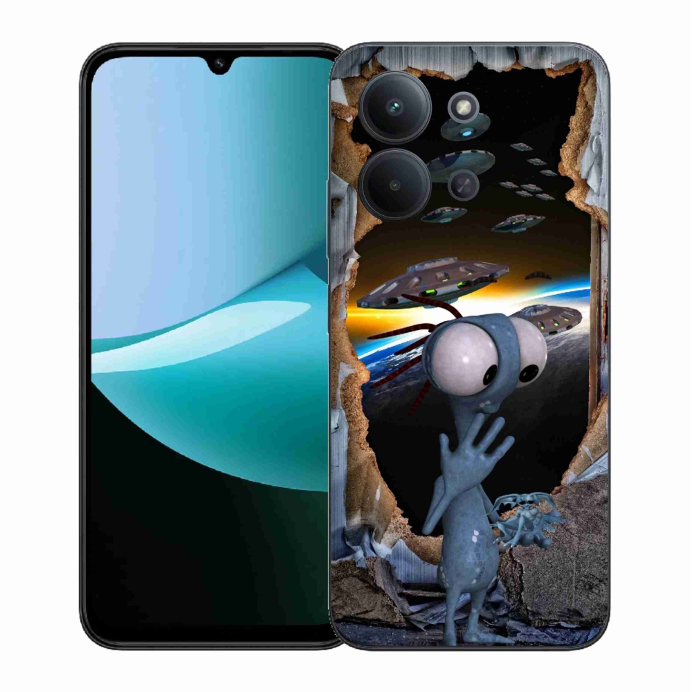 Gélový kryt mmCase na Xiaomi Redmi 15C 4G (171mm)/Poco C85 4G (171mm) - mimozemšťan