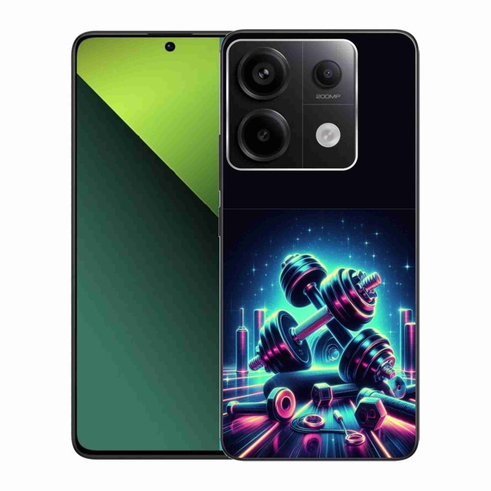 Gélový kryt mmCase na Xiaomi Redmi Note 13 Pro 5G/Poco X6 5G - činky