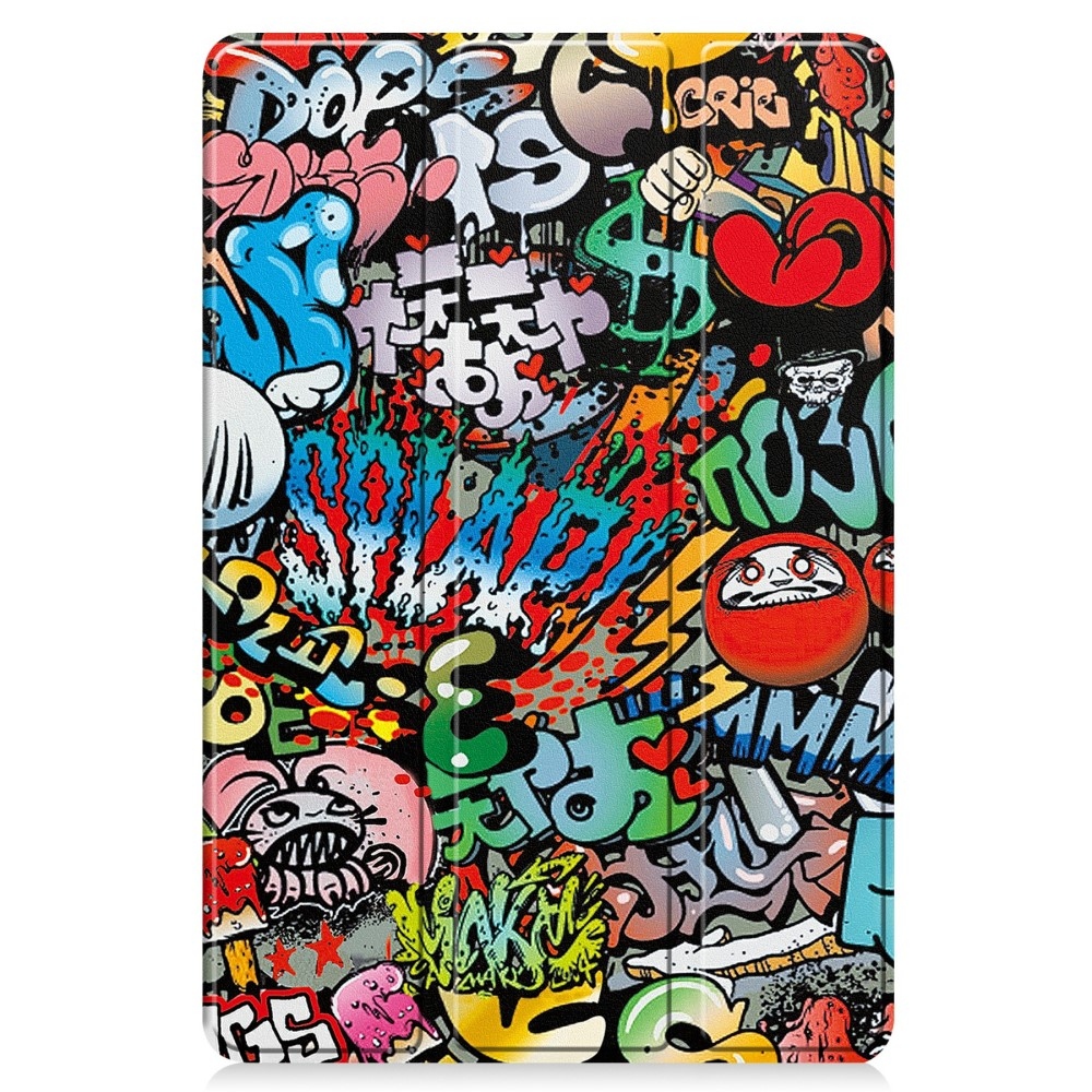 Print chytré zatváracie púzdro na Lenovo Tab M10 5G - graffiti