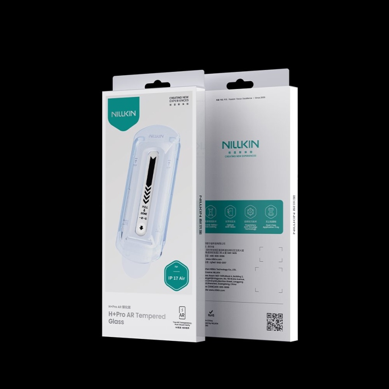 Nillkin Tvrdené sklo 0,2 mm H+ PRO 2,5D pre Apple iPhone Air (s aplikátorom)
