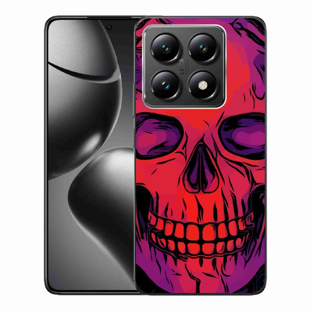 Gélový obal mmCase na Xiaomi 14T - lebka