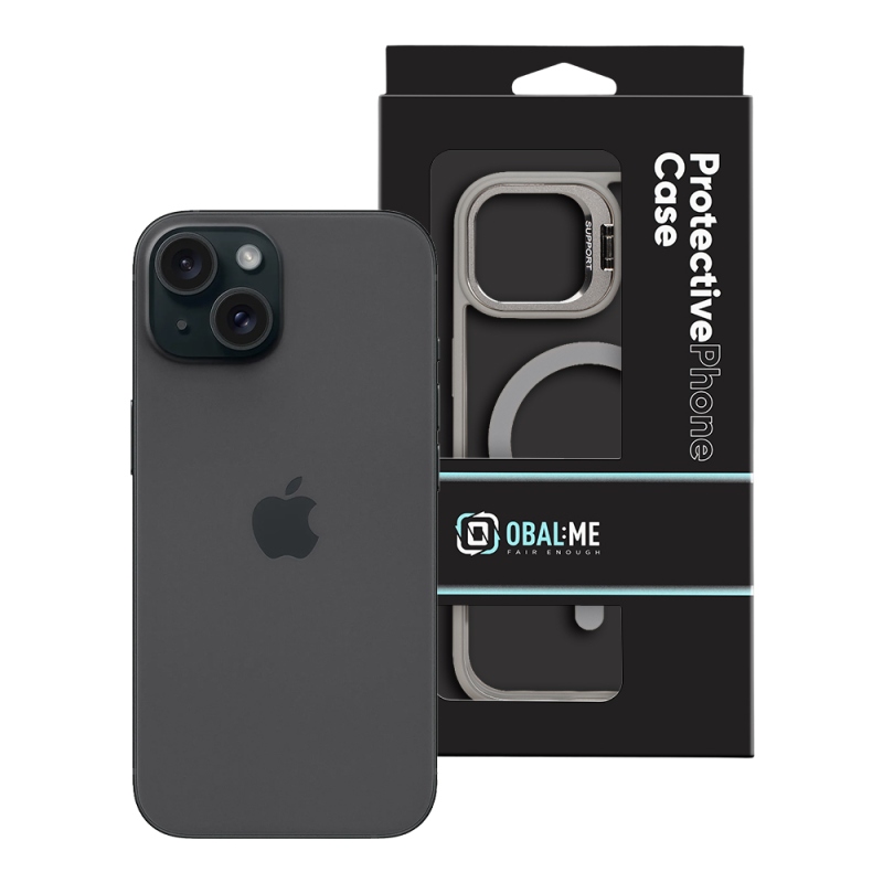 OBAL:ME MagNetix Versa Puzdro pre Apple iPhone 15, šedé